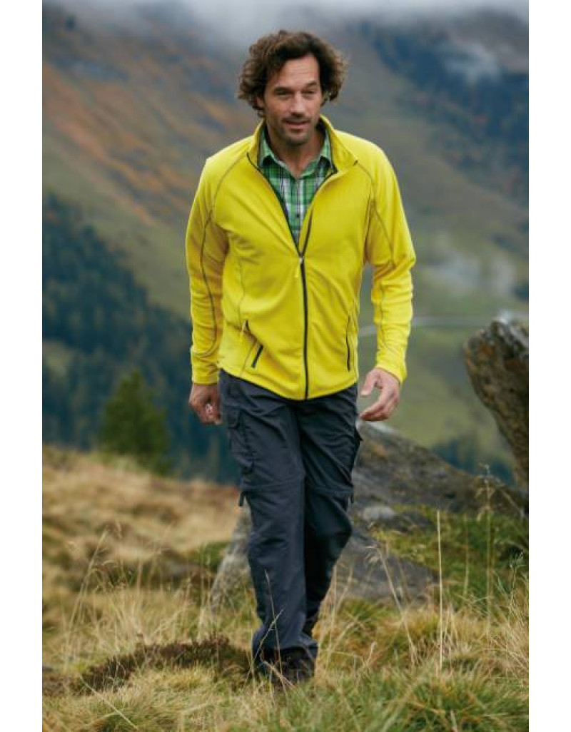 Jachetă din fleece structurat pentru bărbați